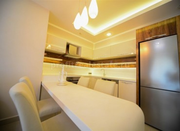 Шикарные двухкомнатные апартаменты, с мебелью и техникой, в 250 метрах от пляжа Махмутлара, Аланья ID-4810 фото-4