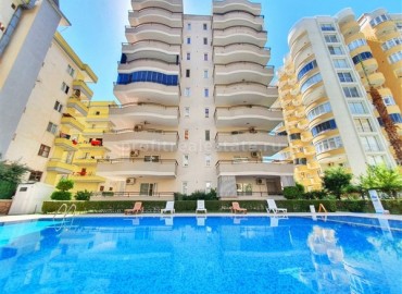 Трехкомнатная квартира, готовая к заселению, всего в 250 метрах от пляжа Махмутлара, Аланья ID-4817 фото-1