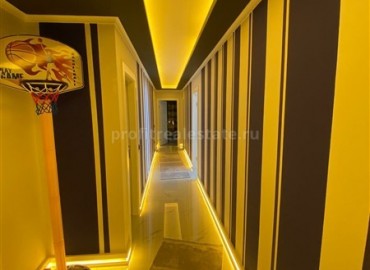 Просторная четырехкомнатная квартира с профессиональным дизайном, полностью укомплектованная мебелью, в европейском районе Оба, Аланья, 180 м2 ID-4820 фото-5
