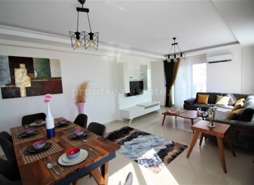 Просторная двухкомнатная квартира, с мебелью и техникой, в ухоженном жилом комплексе Махмутлара, 89 м2 ID-4827 фото-1