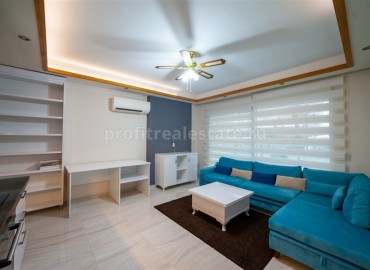 Уютные двухкомнатные апартаменты, с мебелью и техникой, всего в 550 метрах от пляжа Клеопатра, Аланья ID-4833 фото-4
