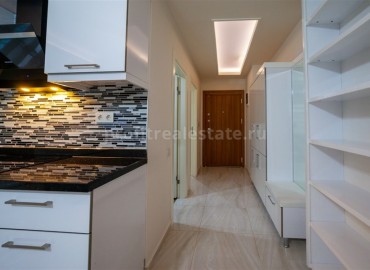 Уютные двухкомнатные апартаменты, с мебелью и техникой, всего в 550 метрах от пляжа Клеопатра, Аланья ID-4833 фото-7