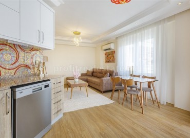 Уютные двухкомнатные апартаменты, с мебелью и техникой, в 350 метрах от пляжа, Тосмур, Аланья ID-4910 фото-4