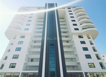 Новые двухкомнатные апартаменты, с большой общей площадью, в 300 метрах от моря, Махмутлар, Аланья ID-4914 фото-19