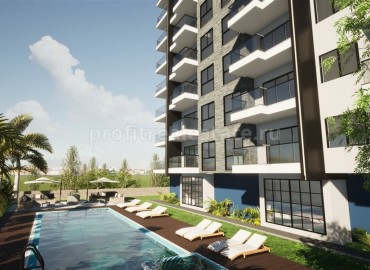 Апартаменты по ценам застройщика, в строящемся жилом комплексе Махмутлара, Аланья 41-140 м2 ID-4928 фото-1