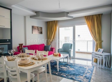 Двухкомнатные апартаменты, готовые к заселению, в 450 метрах от моря, в Махмутларе, Аланья ID-4931 фото-1