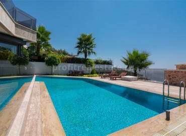 Stylish villas in the center of Alanya with stunning view of the city and the sea ID-0278 фото-3