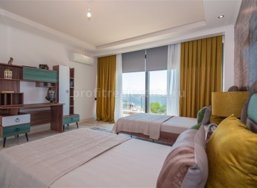 Stylish villas in the center of Alanya with stunning view of the city and the sea ID-0278 фото-21