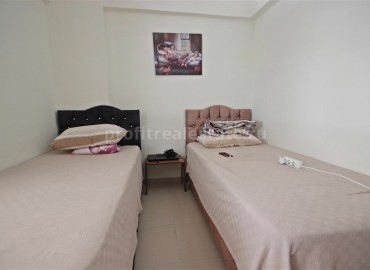 Недорогая двухкомнатная квартира, с мебелью, в 150 метрах от моря, Махмутлар, Аланья ID-5042 фото-6