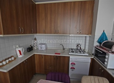 Недорогая двухкомнатная квартира, с мебелью, в 150 метрах от моря, Махмутлар, Аланья ID-5042 фото-13