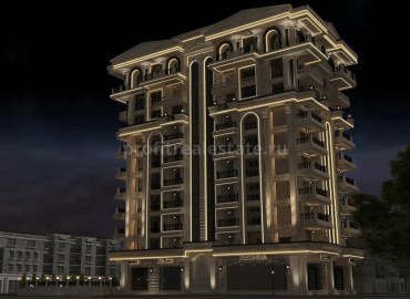 Трехкомнатные апартаменты в новом жилом комплексе, на завершающем этапе строительства, всего в 200 метрах от моря, Махмутлар, Аланья, 100 м2 ID-5047 фото-1