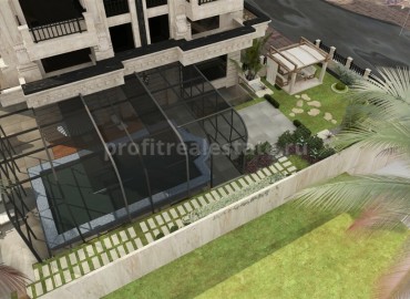 Трехкомнатные апартаменты в новом жилом комплексе, на завершающем этапе строительства, всего в 200 метрах от моря, Махмутлар, Аланья, 100 м2 ID-5047 фото-5