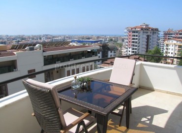 Apartment with sea view in a small complex in Cikcilli in Alanya ID-0286 фото-19