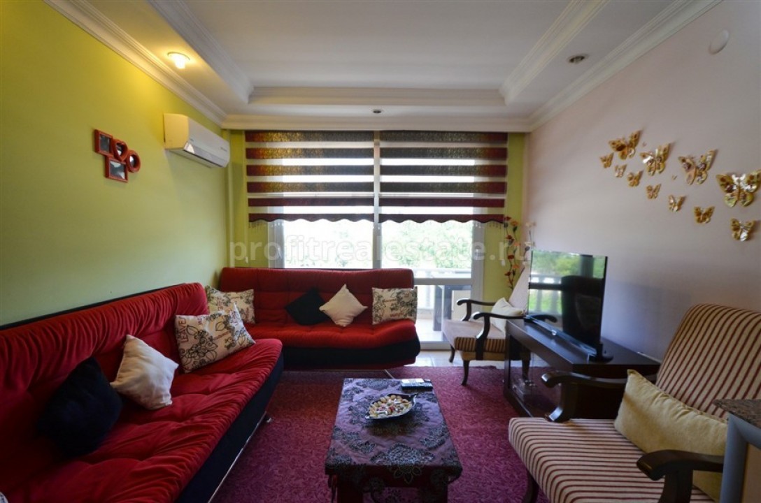 Бюджетная трехкомнатная квартира в ухоженном жилом комплексе Демирташа, Аланья, 90 м2 ID-5058 фото-2