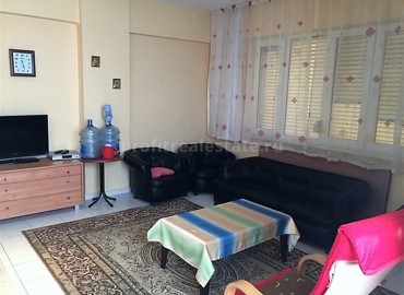 Недорогая трехкомнатная квартира, с мебелью и техникой, в 250 метрах от моря, Махмутлар, Аланья ID-5062 фото-3