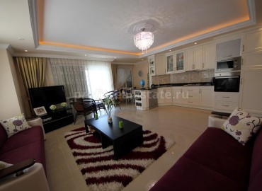 Furnished luxury apartment on the first coastline in Mahmutlar ID-0287 фото-18