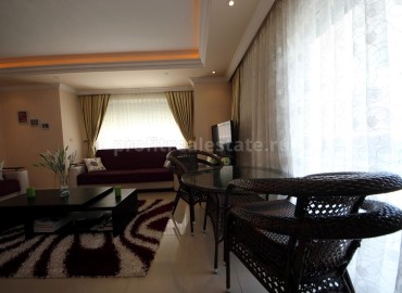 Furnished luxury apartment on the first coastline in Mahmutlar ID-0287 фото-22