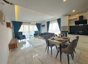 Меблированная квартира 1+1 в новом жилом комплексе в 500 метрах от моря, в районе Махмутлар ID-5094 фото-1