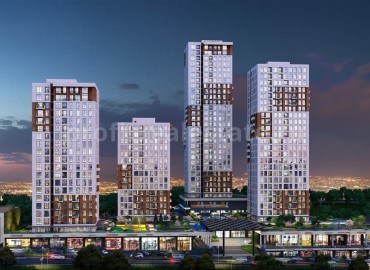 Недвижимость на этапе строительства в Стамбуле. Новый инвестиционный проект в популярном районе Эсеньюрт, 67-363 м2 ID-5133 фото-1
