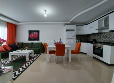 Уютная квартира 1+1 в Махмутларе с комплектом мебели и техники, вид на море, комплекс с инфраструктурой ID-5136 фото-2