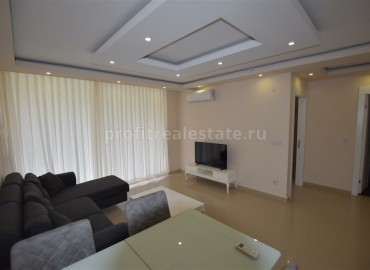 Новая стильная квартира планировки 1+1, площадь 65м2, в русскоязычном районе Махмутлар, Аланья ID-5149 фото-4