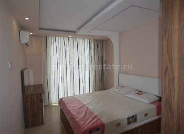 Новая стильная квартира планировки 1+1, площадь 65м2, в русскоязычном районе Махмутлар, Аланья ID-5149 фото-5