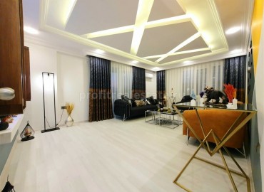 Трехкомнатная квартира с отдельной кухней в Махмутларе с видом на море, полный пакет мебели и бытовой техники, 130 кв.м ID-5169 фото-3