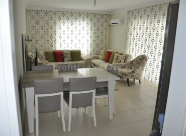Недорогие двухкомнатные апартаменты в Махмутларе с мебелью и бытовой техникой, 80 кв.м ID-5184 фото-3