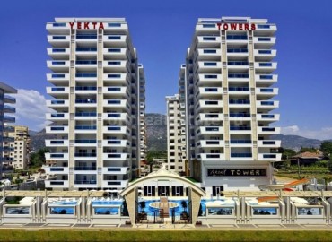 Трёхкомнатные апартаменты, в престижном жилом комплексе с богатой инфраструктурой, Махмутлар, Аланья, 110 м2 ID-5188 фото-27