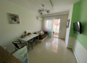 Однокомнатная квартира, с мебелью и техникой, в 250 метрах от центра Махмутлара, Аланья ID-5195 фото-3