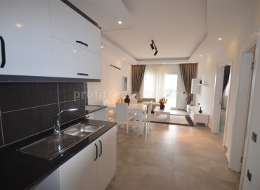 Новая двухкомнатная квартира, в жилом комплексе с прекрасными видовыми характеристиками, Каргыджак, Аланья, 57 м2 ID-5216 фото-4