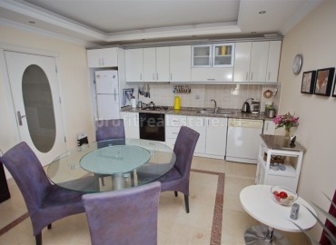 Трехкомнатная квартира, с мебелью и техникой, в 50 метрах от благоустроенного пляжа района Тосмур, Аланья, 120 м2 ID-5224 фото-4