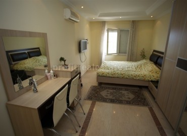 Трехкомнатная квартира, с мебелью и техникой, в 50 метрах от благоустроенного пляжа района Тосмур, Аланья, 120 м2 ID-5224 фото-10
