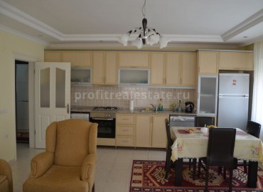 Апартаменты с мебелью и техникой в хорошем комплексе в 300 метрах от моря в районе Махмутлар ID-0303 фото-24