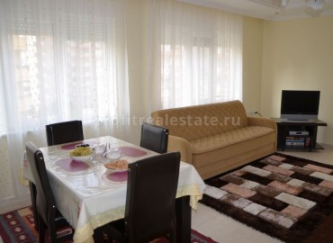 Apartments with furniture and appliances in a good complex 300 meters from the sea in Mahmutlar ID-0303 фото-26