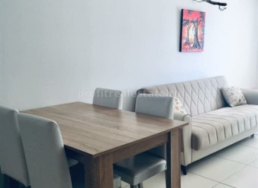 Просторные двухкомнатные апартаменты, укомплектованные мебелью и техникой, в престижном жилом комплексе Махмутлара, 70м2 ID-5260 фото-4
