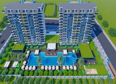 Apartments at the initial stage of construction. New investment project in Mahmutlar, Alanya, 51-149 m2 ID-5266 фото-4