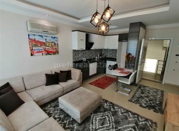 Уютная двухкомнатная квартира, готовая к заселению, в 300 метрах от моря, Махмутлар, Аланья ID-5269 фото-2