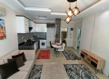 Cozy one-bedroom apartment, ready to move in, 300 meters from the sea, Mahmutlar, Alanya ID-5269 фото-3