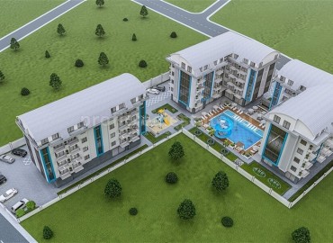 New real estate in Oba, Alanya, at developer's prices, 47-142 m2 ID-5270 фото-1