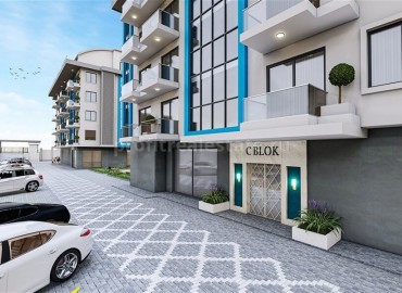 New real estate in Oba, Alanya, at developer's prices, 47-142 m2 ID-5270 фото-4