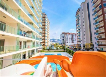 Elegant one-bedroom apartment, with a large total area, ready to move in, 300 meters from the center of Mahmutlar, Alanya, 76 m2 ID-5272 фото-19
