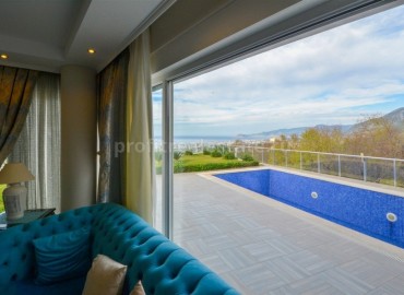 Luxury villa with a private pool and stunning panoramic views, Kargicak, Alanya, 220 m2 ID-5277 фото-5