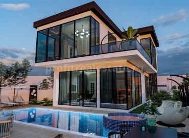 Elite villa from the developer. New luxury project in Kargicak, Alanya, 3500 meters from the sea. ID-5278 фото-2