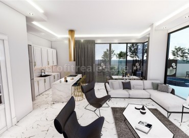 Elite villa from the developer. New luxury project in Kargicak, Alanya, 3500 meters from the sea. ID-5278 фото-10