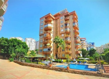 Cozy three-room apartment, with furniture and appliances, 150 meters from the center of Tosmur, Alanya, 100 m2 ID-5280 фото-1