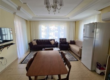 Cozy three-room apartment, with furniture and appliances, 150 meters from the center of Tosmur, Alanya, 100 m2 ID-5280 фото-4