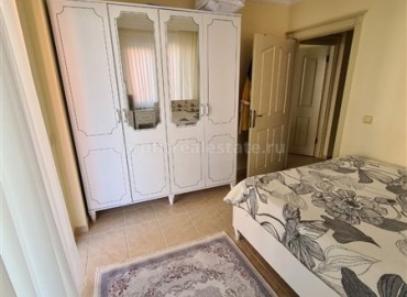 Cozy three-room apartment, with furniture and appliances, 150 meters from the center of Tosmur, Alanya, 100 m2 ID-5280 фото-6