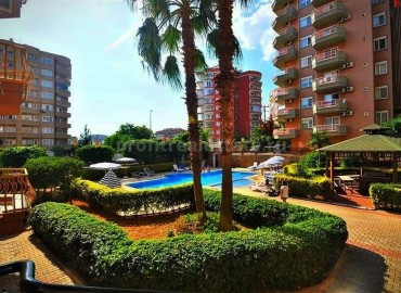 Cozy three-room apartment, with furniture and appliances, 150 meters from the center of Tosmur, Alanya, 100 m2 ID-5280 фото-11