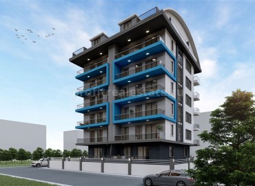 Апартаменты по ценам застройщика, в строящемся жилом комплексе Махмутлара, Аланья 55-135 м2 ID-5292 фото-1